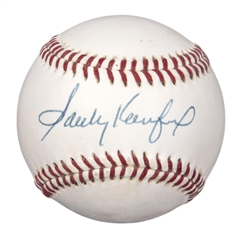 Sandy Koufax Single-Signed Baseball (PSA/DNA)